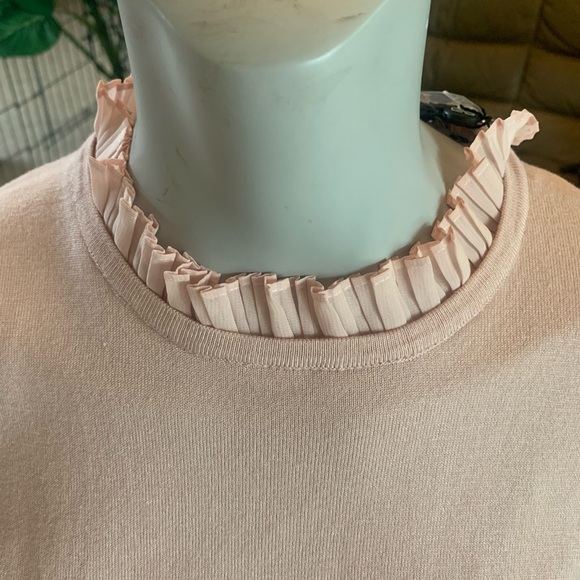 “Adrianna papell” , Sweater with silk sleeves - Picture 10 of 12